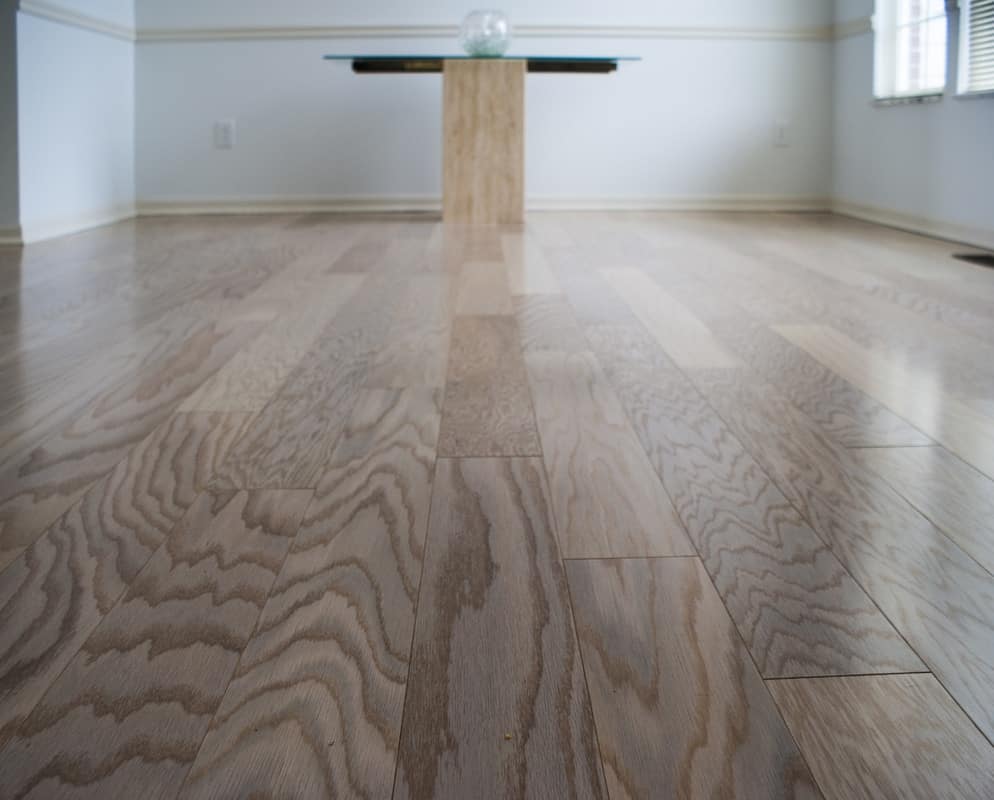 Hardwood install