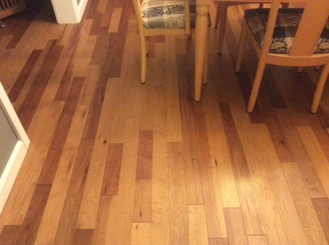 Hickory Kitchen Floor — Central Ohio